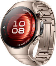 WATCH 5 42mm Smartwatch, Multi-sensing X-TAP technology, Real-Time Fingertip Blood Oxygen, eSIM, Intuitive Smart Gestures, iOS&Android, Beige, 3 months extended HuaweiCare+(Amazon Exclusive) - 42mm Sand Gold