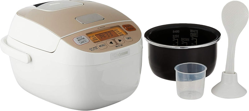 Zojirushi Fuzzy Logic Electronic Rice cooker/warmer 0.5 ltr White, NL-BGQ05-WA