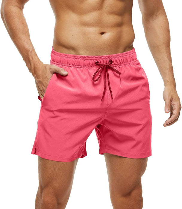 Mens Swimming Trunks Swim Shorts Gym Athletic Workout Running Sports Golf Lounge Clothes Casual Summer Beach