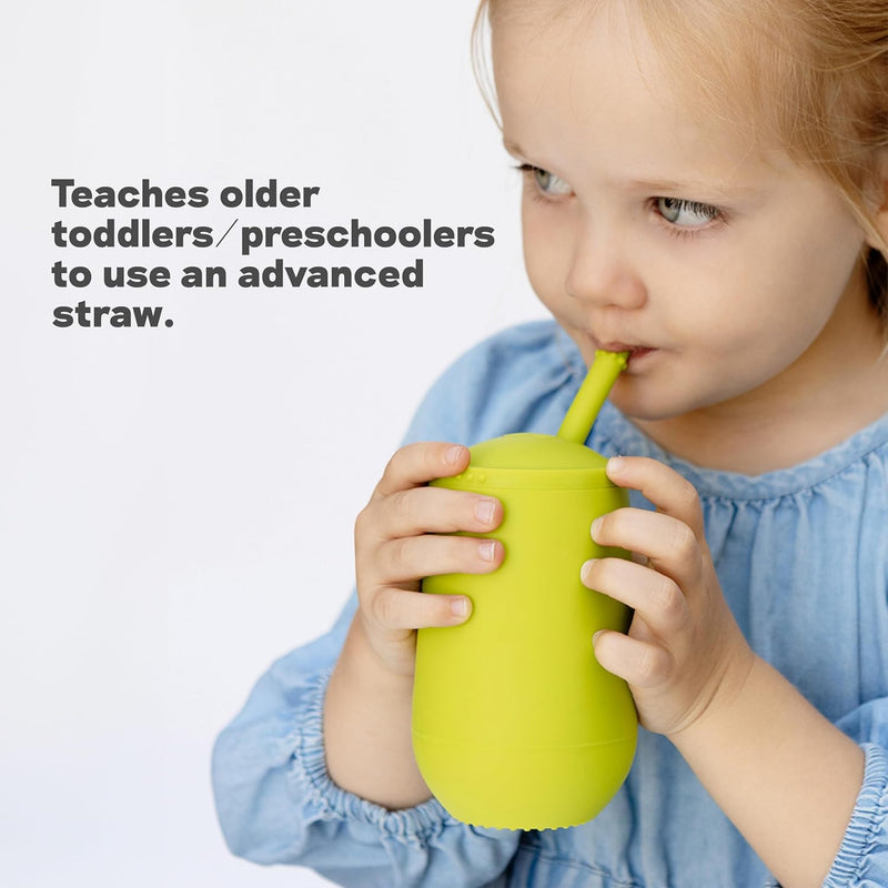ezpz Happy Cup + Straw System FDA - Blue