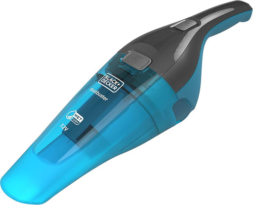 Cordless Dustbuster Handheld Wet & Dry Vacuum Cleaner, 7.2 V 1.5 Ah Li-Ion Battery With Charger Base, 385 ml, 14 Air Watts Suction Power, Blue - Wdc215Wa-B5