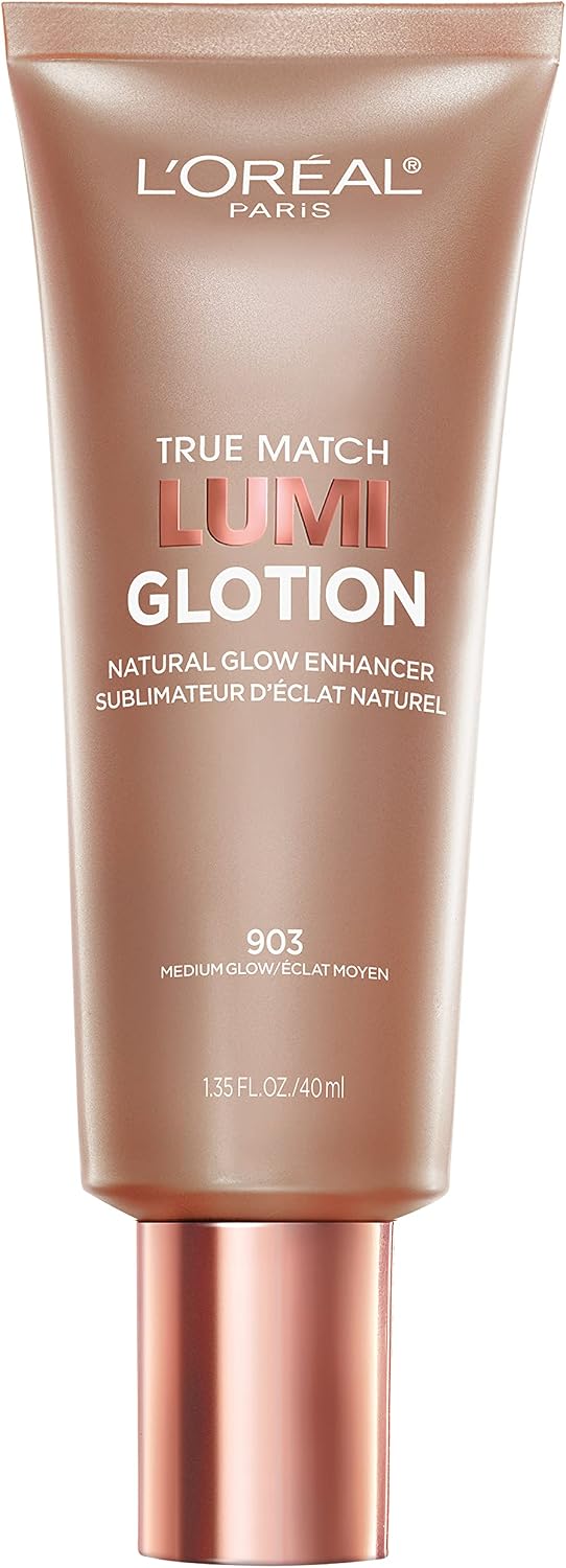 LOréal Paris Makeup True Match Lumi Glotion Natural Glow Enhancer Lotion, Medium, 1.35 Ounces