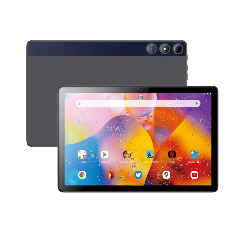 C idea 10" Smart Tablet CM8500 Plus, Android Kids Computer Tab, Dual SIM 5G LTE Wifi, Zoom & Tiktok Supported with Wireless Earbuds/Bluetooth Mini Speaker/Keyboard/Mouse/Protective Case (Grey)