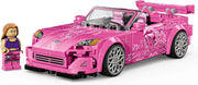 Speed Champions 2 Fast 2 Furious Honda S2000 - Pink Car Toy with Anime-Style Graphics - incl. a Suki Minifigure with a Spanner - Gift For 9+ Year Old Boys, Girls & Adult Movie Fans - 77241