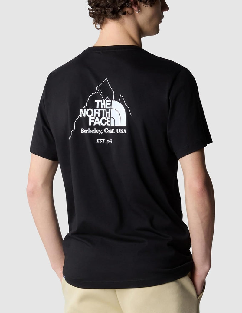 Mens BINER GRAPHIC 4 T-Shirt (pack of 1) - TNF Black