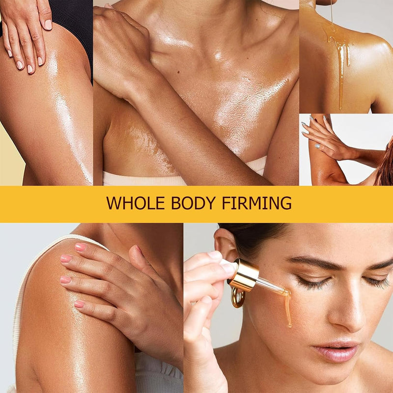 2PCS Silk Body Oil, Silk Body Oil for Women, Moisturising Body Oils with Vitamin E & Hyaluronic Acid, Moisturizing and Nourishing Formula, Refreshing Non-Greasy, Suitable for Face and Body