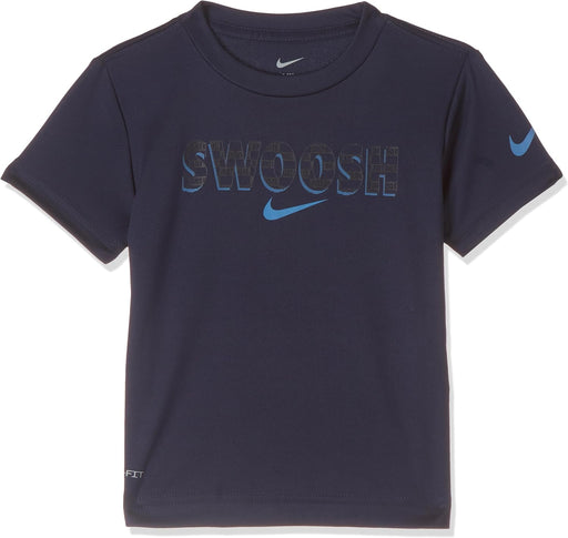 Unisex Kids NKB JJ SWOOSH TEES AND T-SHIRTS - MIDNIGHT NAVY