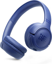 JBL Tune 520C USB-C Wired Headphones Hi-Res Audio, Pure Bass Sound, 3-Button Remote, Padded On-Ear Design Purple - JBL TUNE 530BT Blue