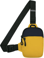 Unisex Adult No small sling bag - Yellow - Mini (L*w*h = 13 * 3 * 19cm)