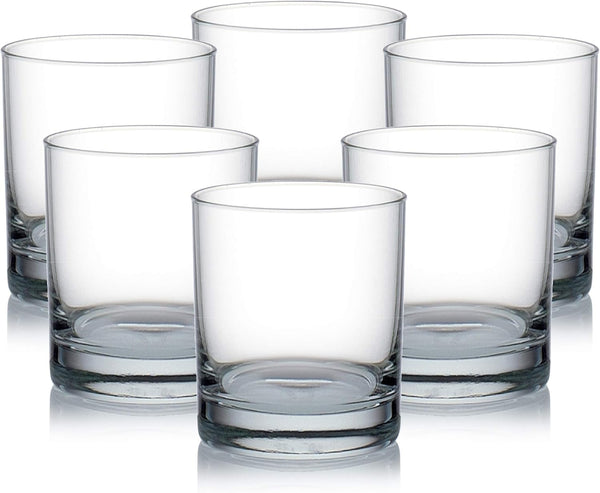 Ocean San Marino Rock, Set Of 6, Clear, 290 Ml, B00411, Mocktail Glass, Beverage Glass, Water Glass, Juice Glass - Transparent 290 ml