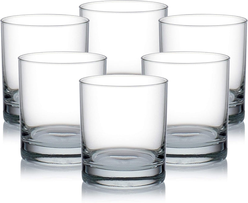Ocean San Marino Rock, Set Of 6, Clear, 290 Ml, B00411, Mocktail Glass, Beverage Glass, Water Glass, Juice Glass - Transparent 290 ml