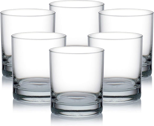 Ocean San Marino Rock, Set Of 6, Clear, 290 Ml, B00411, Mocktail Glass, Beverage Glass, Water Glass, Juice Glass - Transparent 290 ml