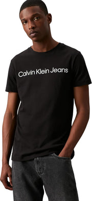 Jeans Womens Monogram Regular T-Shirt - Ck Black