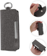 Case Compatible with IQO ILUMA PRIME PU Leather Cigarette Carry Case Cigarette Storage Wallet Cover