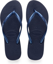 Slim, Zehentrenner Damen - Navy Blue 0555