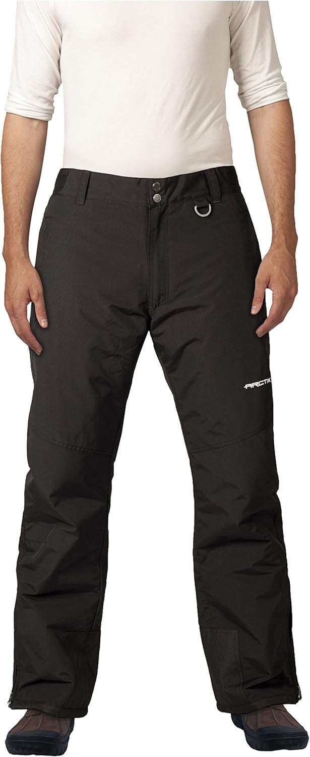 Men's Mountain Insulated Ski Pants skiing-pants - Black