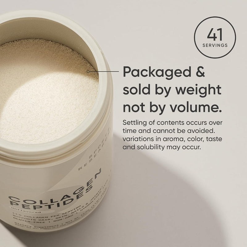 Grass-Fed, Certified Paleo Friendly, Non-GMO and Gluten-Free Unflavored Collagen Peptides Powder (16 oz) pack may vary