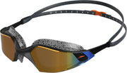 Speedo Unisex Aquapulse Pro Mirror Swimming Goggle - One Size GREY