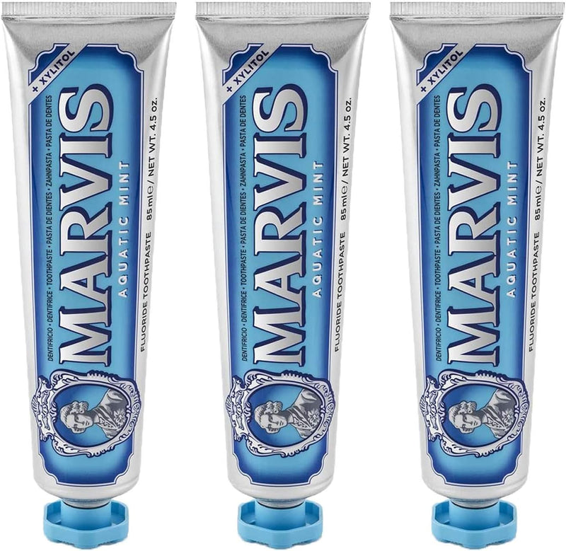 Marvis Aquatic Mint for Unisex - 4.5 oz Toothpaste