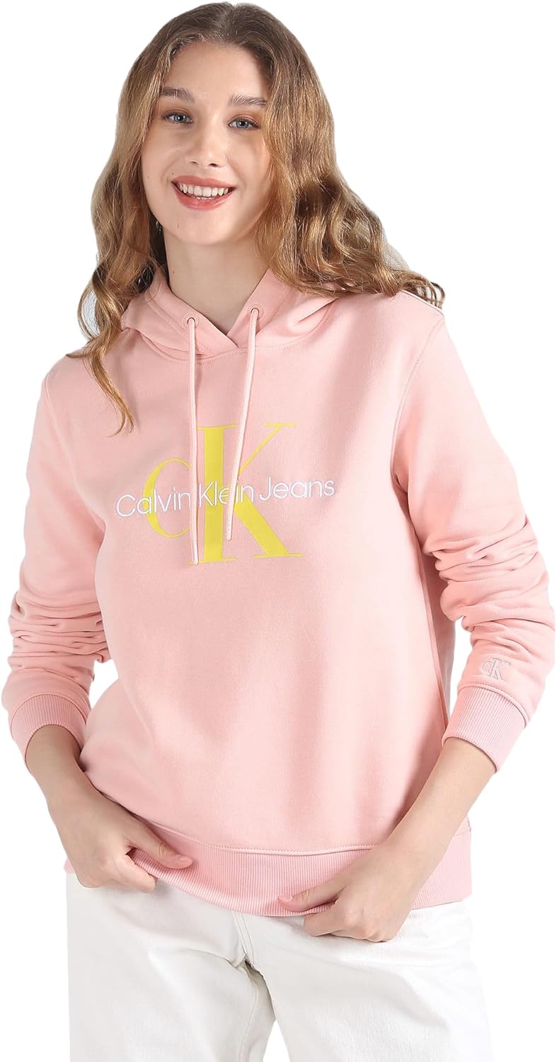 Women's ICONIC MONOLOGO HOODIE Hoodies - Pink Blush