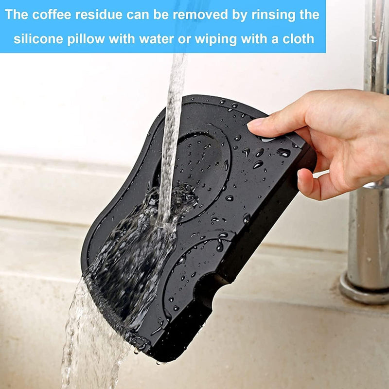 SKY-TOUCH Espresso Coffee Tamper Mat, Silicone Espresso Hand Tampers Non-Slip Coffee Machine Accessories for Home, Kitchen, Office, Bar, Store, Coffee Shop