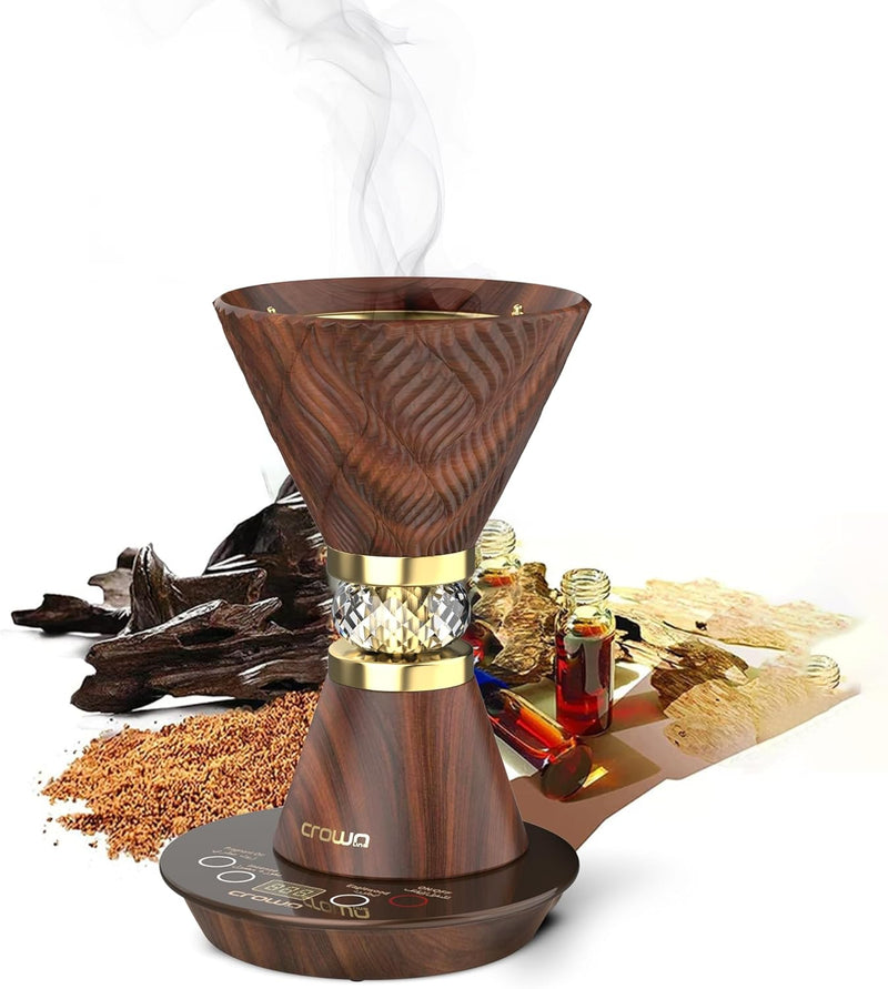 Electric Incense Bakhoor Burner Strix 5 Pole Control with Temperature Regulation Lasting Freshness Upto 4 Hours For Fragrance Oil, Incense & Eaglewood IB-413 1 Year Brand Warranty