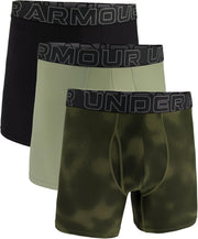 Under Armour mens Ua Performance Tech Boxerjock 6in 3-pack Boxer Briefs (pack of 3)