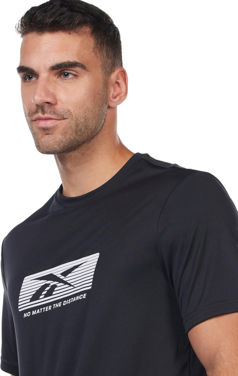 Mens No Matter The Dist Gfx Classic (pack of 1) - Black