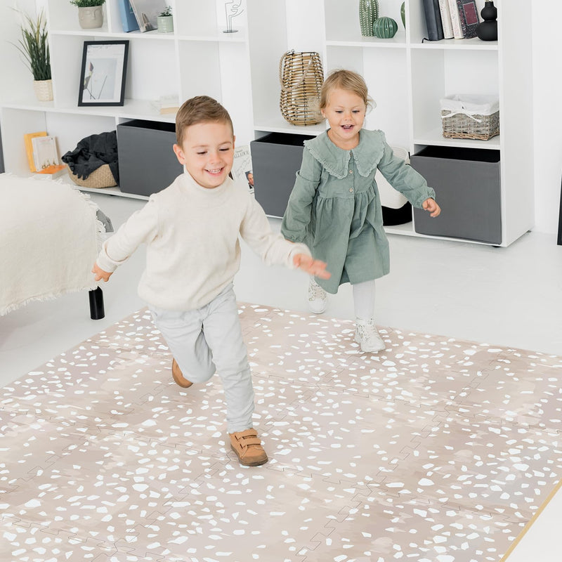Premium Soft Foam Play Mat for Baby, 170x122 cm, Easy to Clean - The Perfect Modern Foam Playmat Fits Nicely with Your Kids Playroom Or Home Decor 1.2 cm Thickness