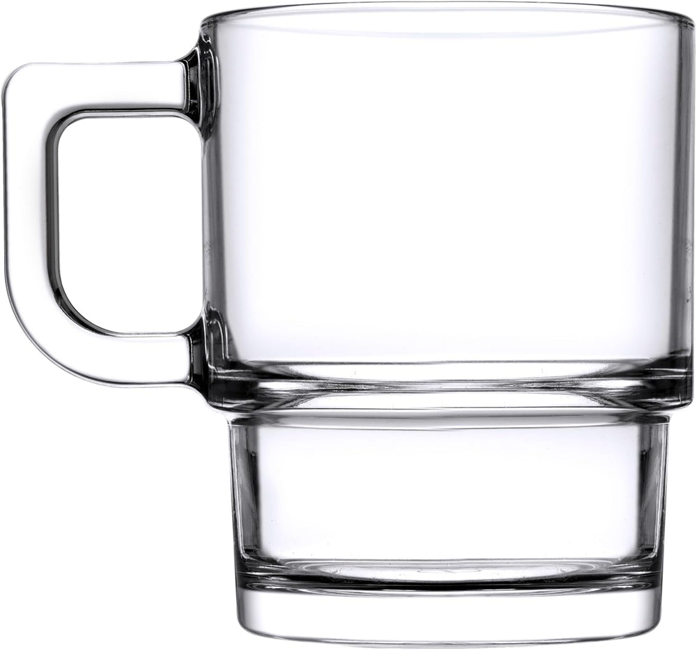 PAŞABAHÇE 1203848 Hill Tea Mug 2-Pieces Set, 320 ml Capacity