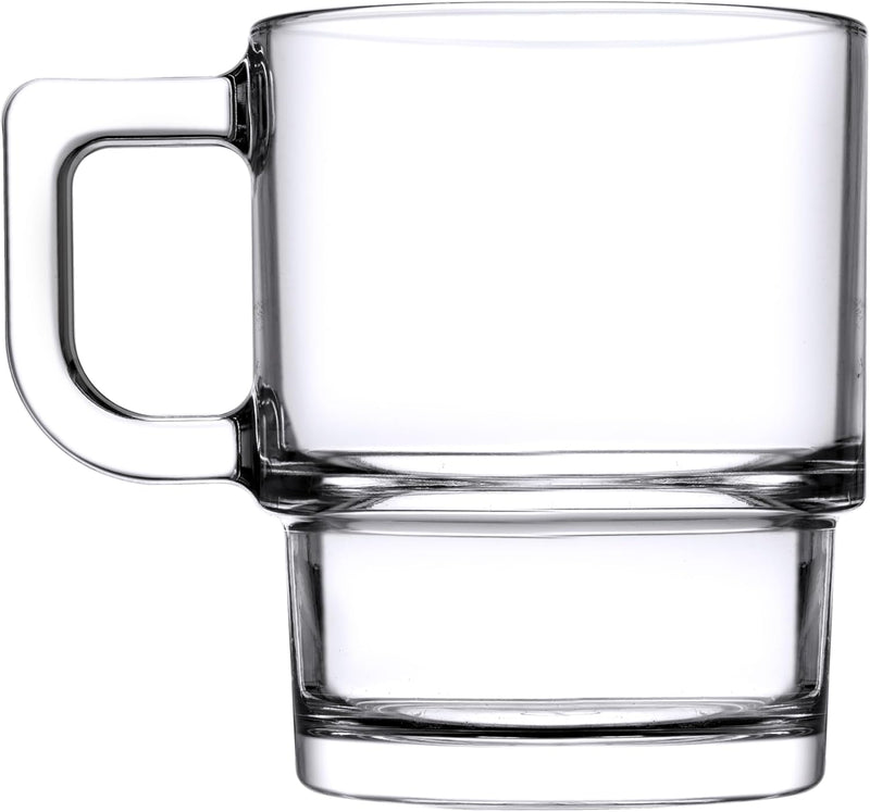 PAŞABAHÇE 1203848 Hill Tea Mug 2-Pieces Set, 320 ml Capacity