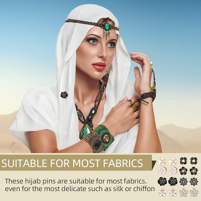 ASTER Hijab Pins - Multi-Use Small Hijab Buttons