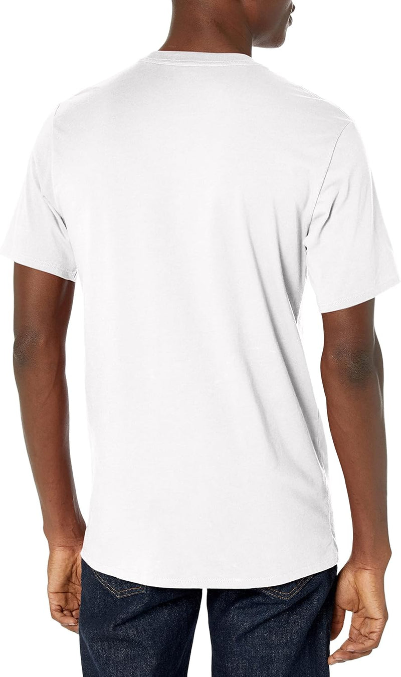 Karl Lagerfeld Paris Men's Shadow Logo Crewneck Short Sleeve Solid T-Shirt