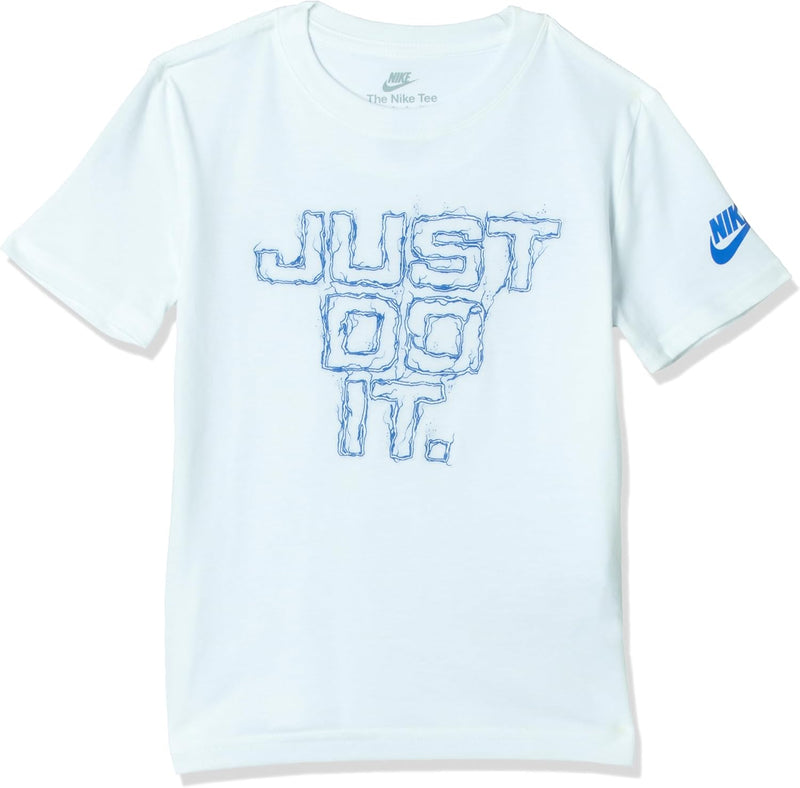 Unisex Kids Lightning Just Do It TEES AND T-SHIRTS (pack of 1) - WHITE