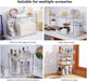 U-HOOME Bathroom Counter Organizer, Countertop Organizer and Storage,Bathroom Shelf Organizer,Cosmetics Skincare Shelf Organizer,Makeup Organizer Perfume for Dresser Vanity Tray, Spice Rack (Clean3)