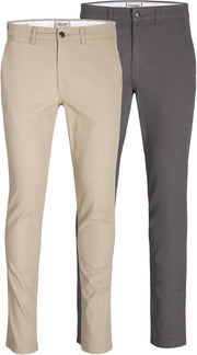 Men's Jjimarco Jjdave Sa 2 Pack Trouser (pack of 2) - Crockery