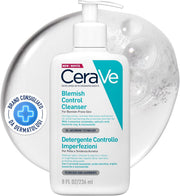 Blemish Control Cleanser Face Wash For Acne & Blemish Prone Skin with 2% Salicylic Acid, Niacinamide and Ceramides 236 ml