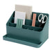 BLUE GINKGO Desk Organizer - Office Organization | Stationery, Craft Organizer, Pencil Holder, Pen Holder for Desk | Office Desk Accessories (Made in Korea) - Green