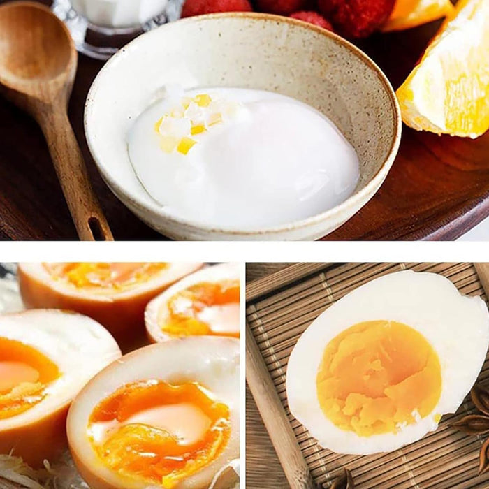 GZDpwgn Hot Spring Egg Cooker, Commercial 50Pcs Large Capacity Premium Egg Boiler, Intelligent Automatic Half-Boiled Egg Soft-Boiled Egg Machine,for Rapid Soft, Medium, Poached, Hard Boiled Eggs