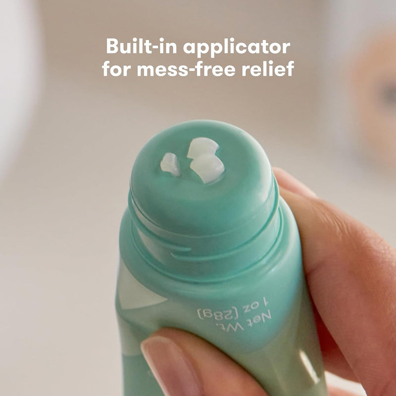 No-Mess Vapor Rub, Baby Vapor Rub for Chest, Neck, Back + Foot,Non-staining, Petroleum-Free Hands-Free Applicator Tube, Soothing Eucalyptus & Lavender for Sleep