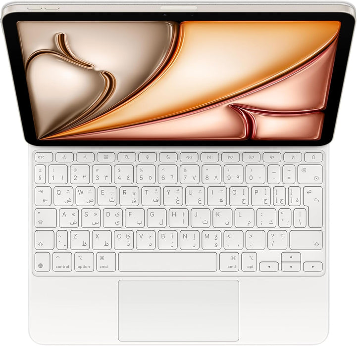 Apple Magic Keyboard for iPad Air 11-inch (M3) - Arabic - White