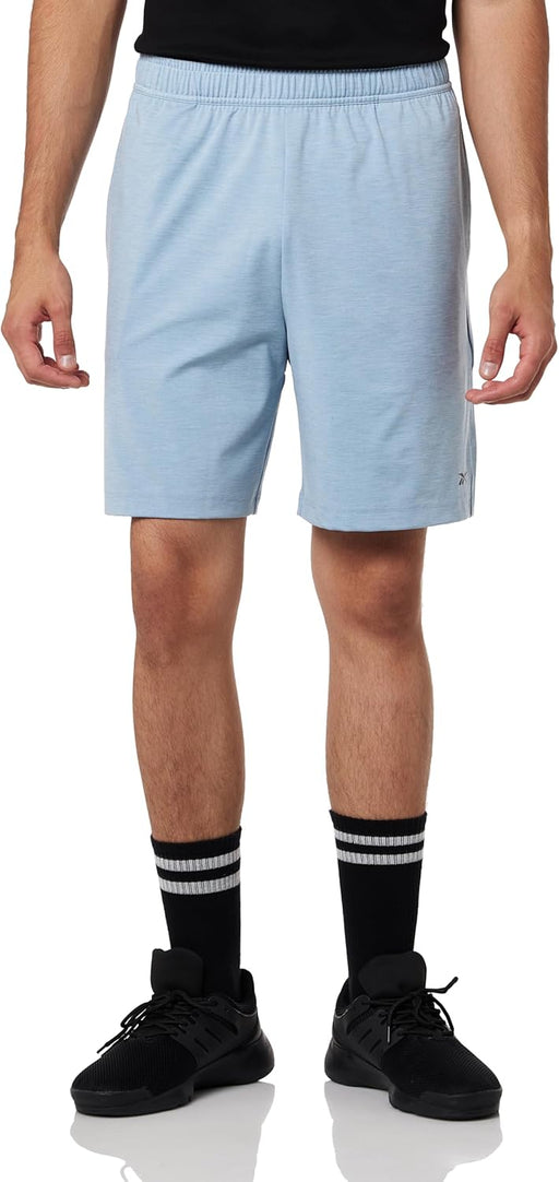 mens YOGA SHORT Shorts (pack of 1) - LEISURE BLUE MARL