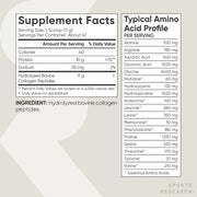 Grass-Fed, Certified Paleo Friendly, Non-GMO and Gluten-Free Unflavored Collagen Peptides Powder (16 oz) pack may vary