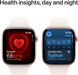 Apple Watch Series 10 GPS 46 mm Smartwatch with Jet Black Aluminium Case with Black Sport Band - M/L. Fitness Tracker, ECG App, Always-On Retina Display, Water Resistant
