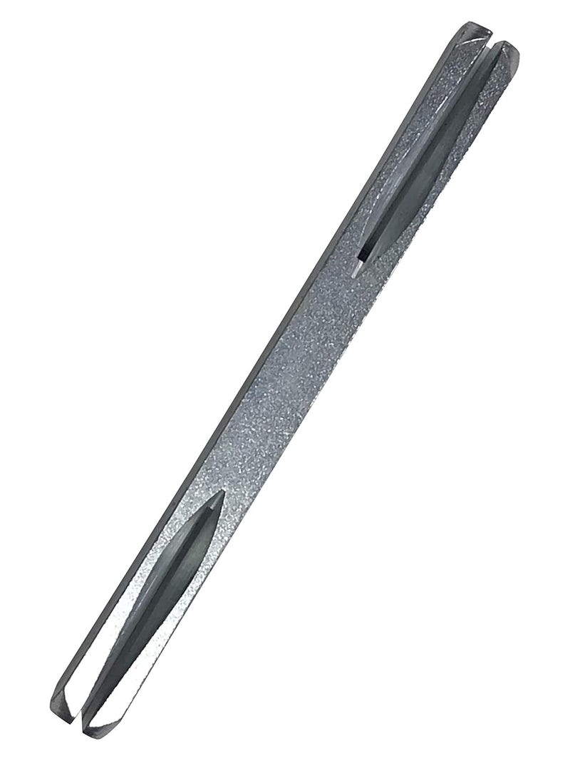 Universal Hardware 8mm x 120mm Split Steel Spindle Door Windows Handle Spindles Silver Finish Sizes from 50mm to 150mm (Pack of 1)