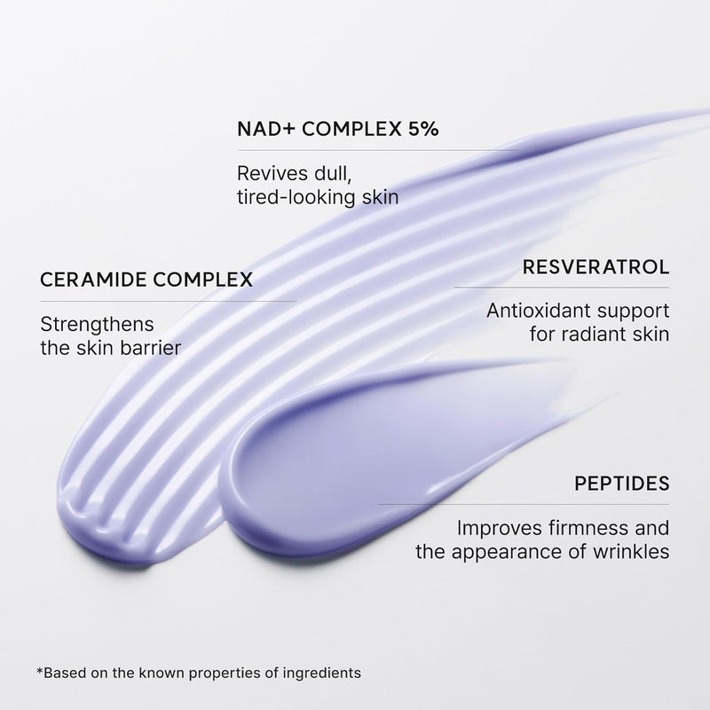 NAD+ Serum Booster Shot with 5% NAD+ Complex & Resveratrol, Hydration & Barrier Support, 30 mL / 1.01 fl. oz.