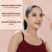 Vega Mascara Cosmetic Brush, Mascara Makeup Brush, Eyelash Applicator Brush, Wands Applicator Eyebrow Brush, (MBN-10)