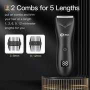Reva Multi Groomer All-in-One Hair Trimmer with Head Spotlight for Men & Women- Cordless Rechargeable Beard & Hair Clipper, Waterproof, Ceramic Blades, Low Noise and Fast Charging