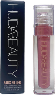 BEAUTY Faux Filler Shiny Non-Sticky Lip Gloss Sugar Baby - Light Pink 0.13FL.OZ / 3.9ml - Light pink 0,13 onzas lÃ­quidas (paquete de 1)