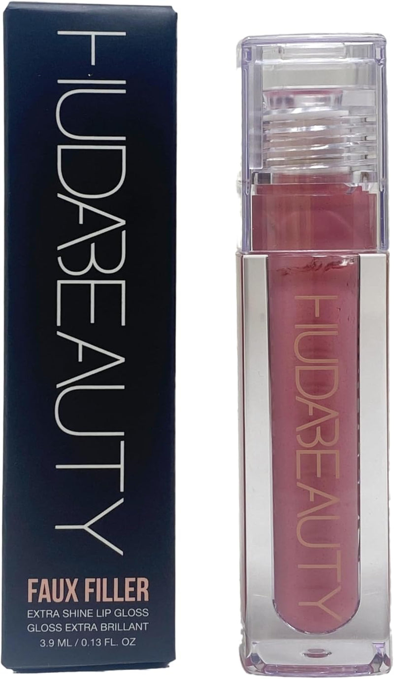 BEAUTY Faux Filler Shiny Non-Sticky Lip Gloss Sugar Baby - Light Pink 0.13FL.OZ / 3.9ml - Light pink 0,13 onzas lÃ­quidas (paquete de 1)